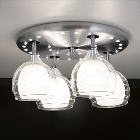 Люстра потолочная CITILUX Самба+LED CL158142